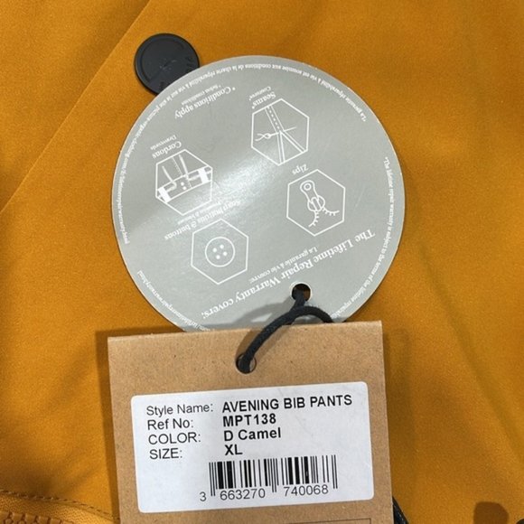 Picture Avening Men's Ski Bib Pant - Picture 12 of 16